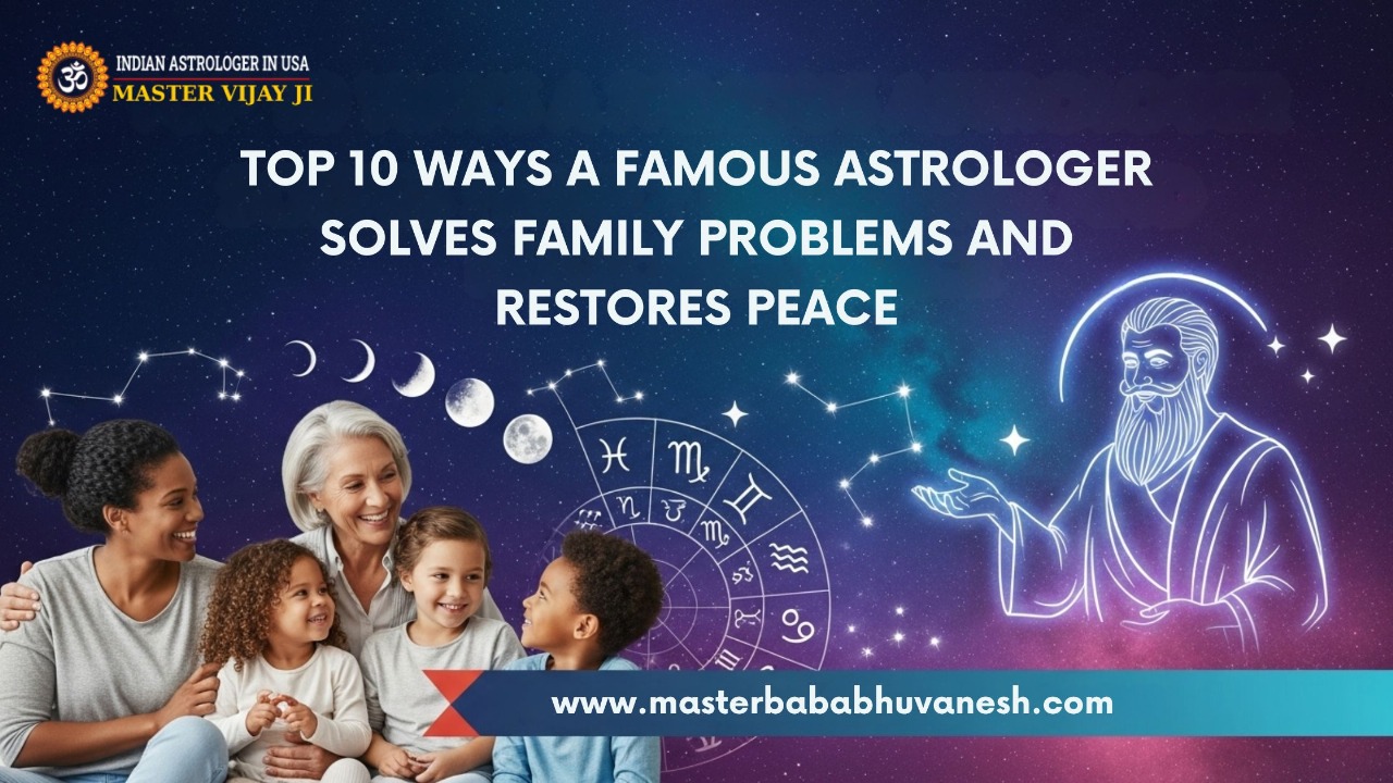 You are currently viewing Top 10 Ways a Famous Astrologer Solves Family Problems and Restores Peace