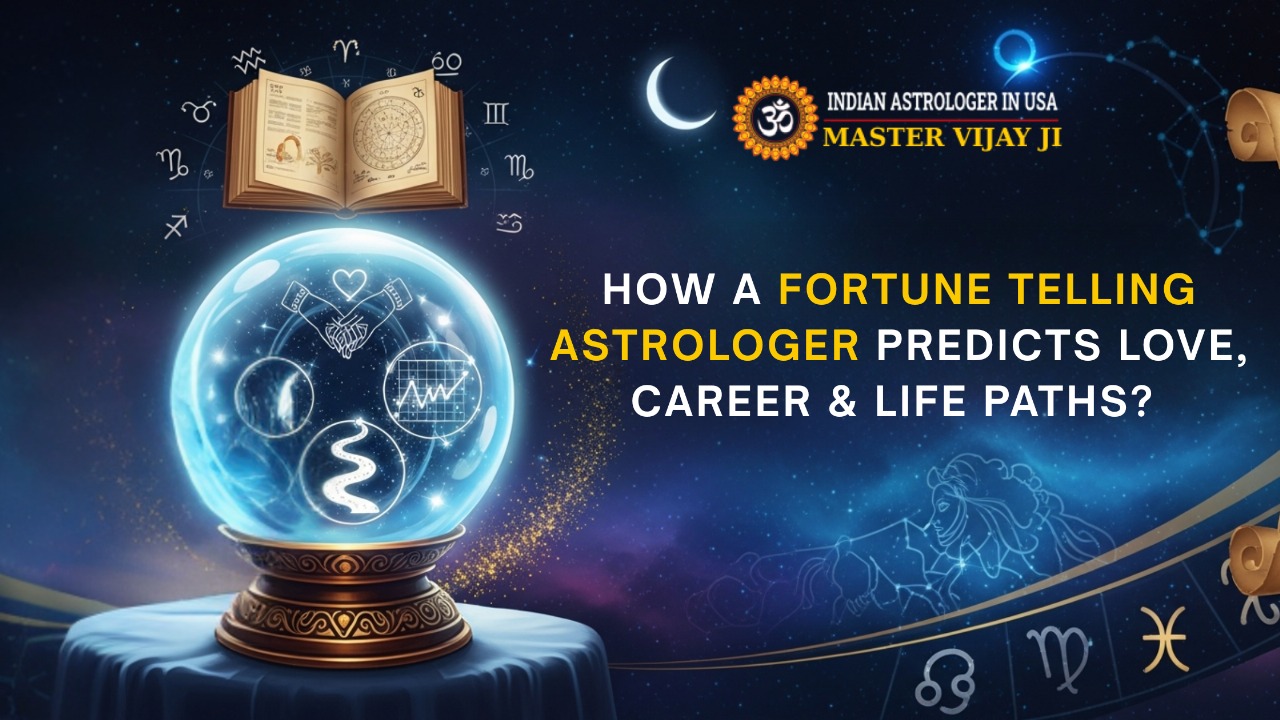 You are currently viewing How a Fortune Telling Astrologer Predicts Love, Career & Life Paths?